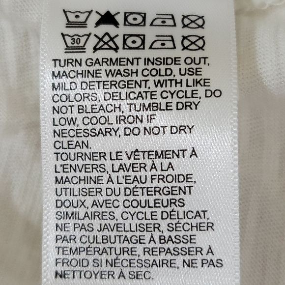 LUCKY Brand Top Womens Medium Embroidered‎ Mesh Top Ruffle Sleeves   Boho New - Picture 7 of 11